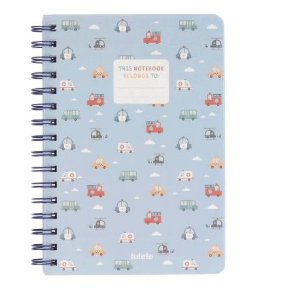 LIBRETA ESCOLAR CITY CARS