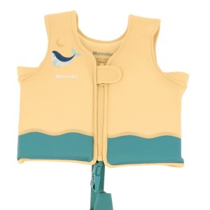 Chaleco Flotador Aprendizaje Whale Teal