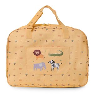 Bolso de Playa con Rejilla Wild Animals Personalizable