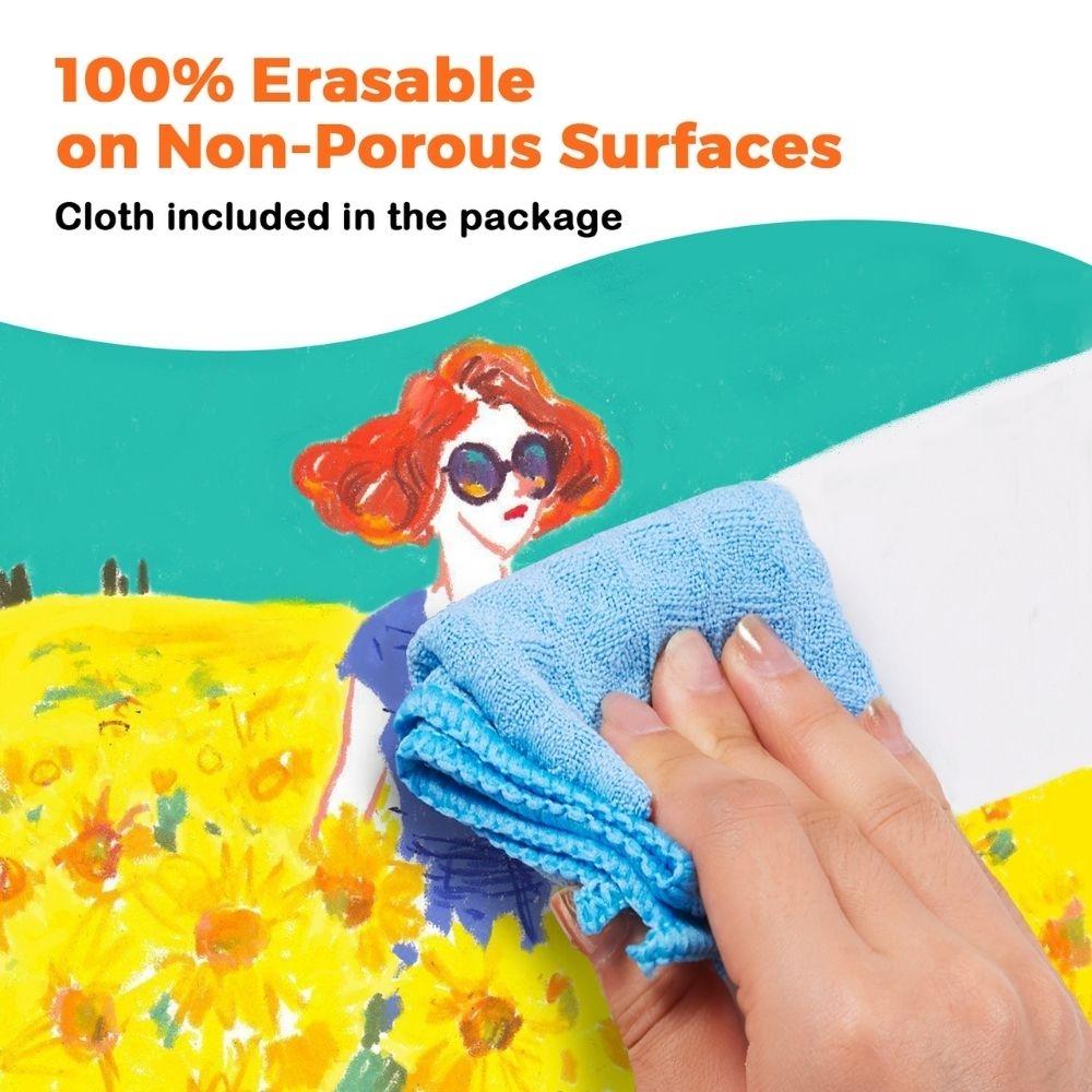 Crayones para cristal, azulejos y papel (6 ud.) - Imagen 2